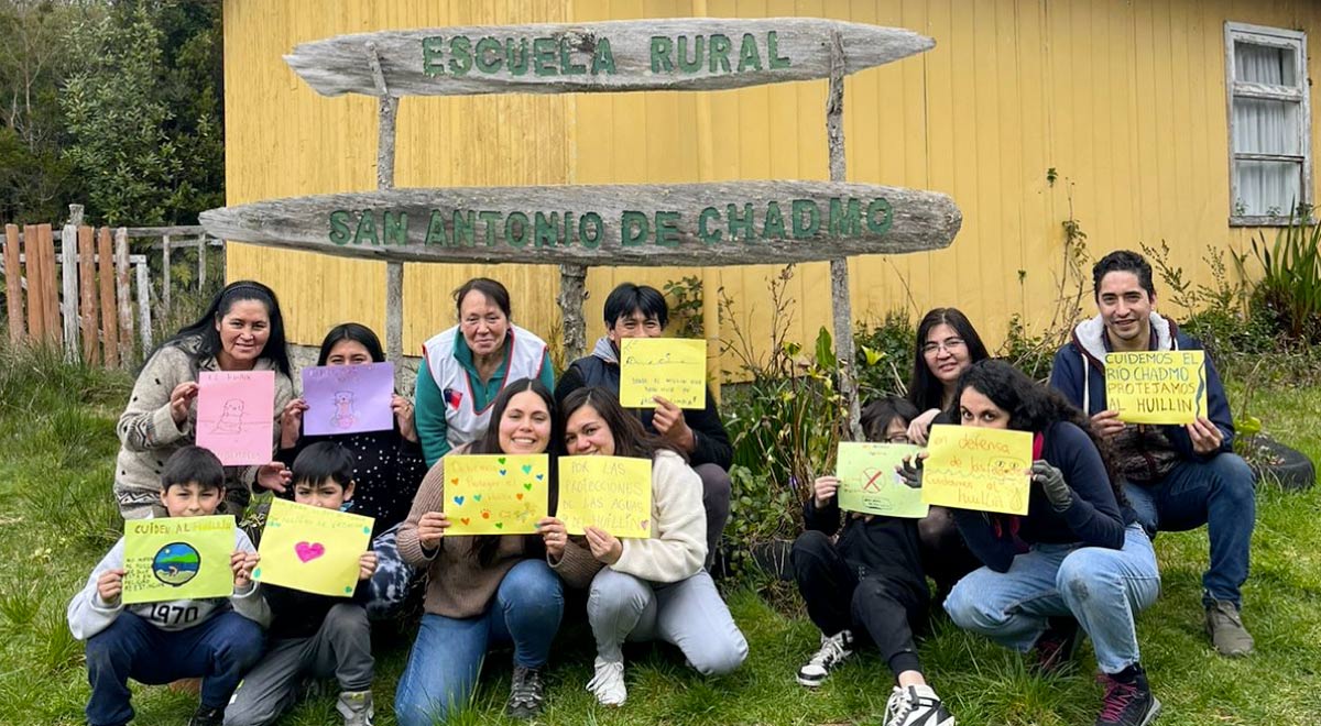  Acción Huillín es una organización ciudadana dedicada a la protección, educación e investigación de este animal nativo del sur de Chile. Sólo queda un 10% de la población original del huillín, cuyo hábitat se ve amenazado por la acción del humano. 